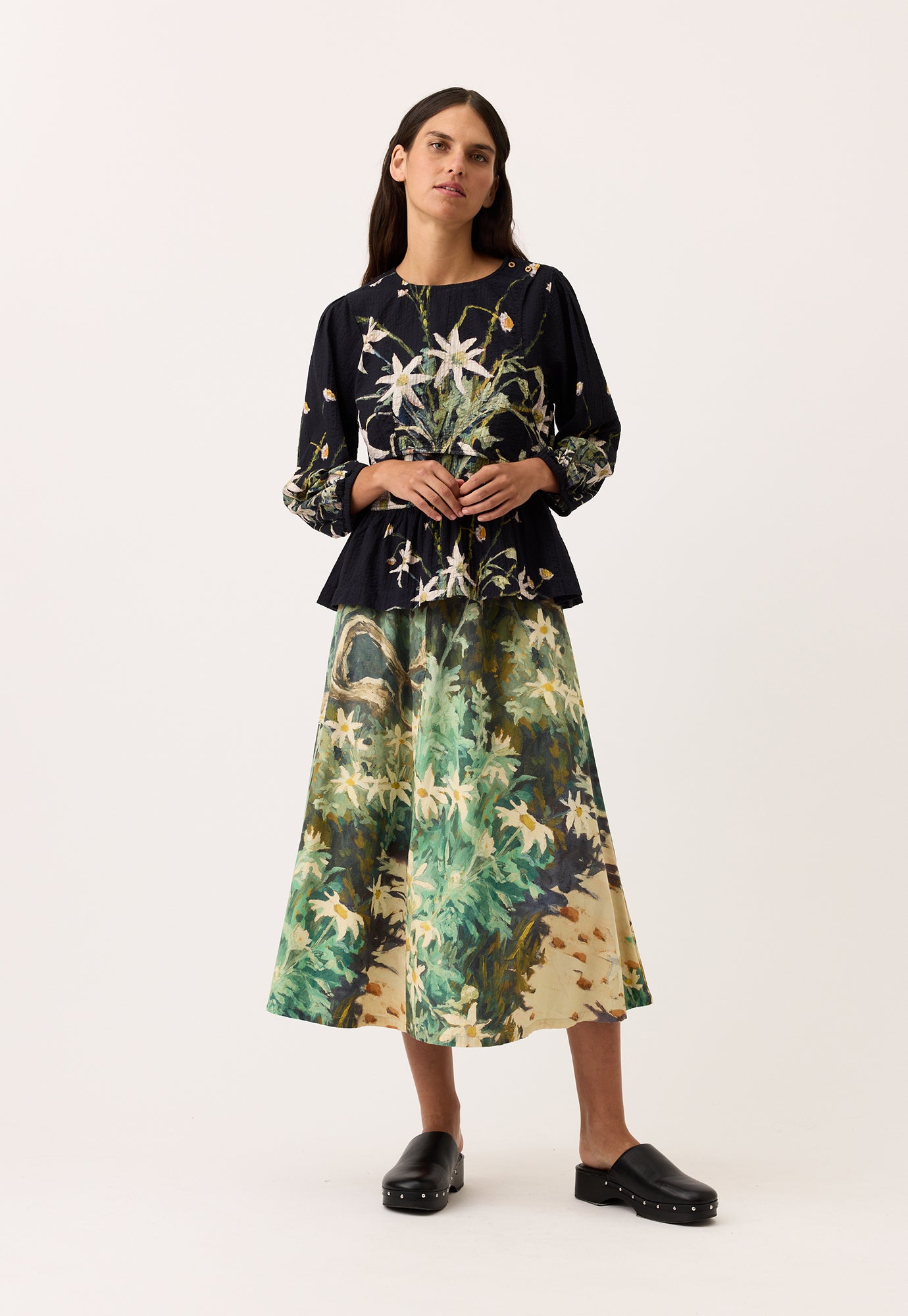 Nancybird Aries Skirt - Flannel Flower