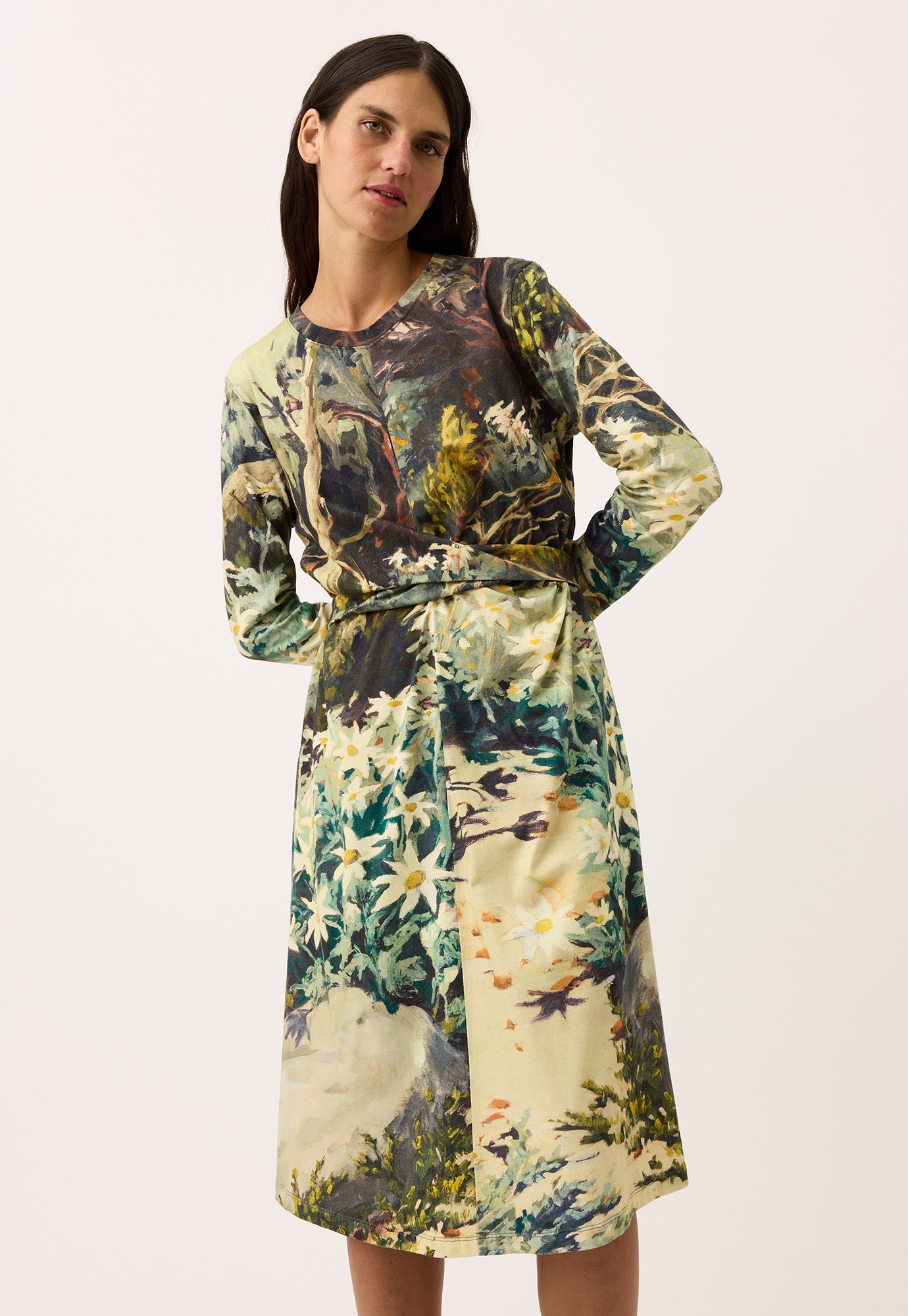 Nancybird Terra Wrap Dress - Flannel Flower