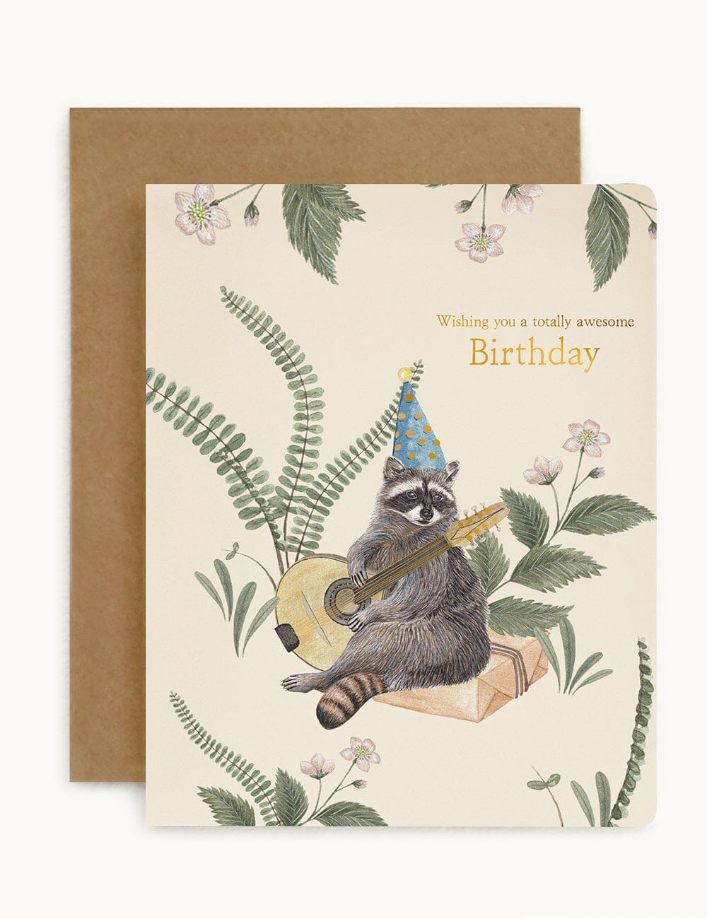 Bespoke Letterpress - Totally Awesome Birthday Card