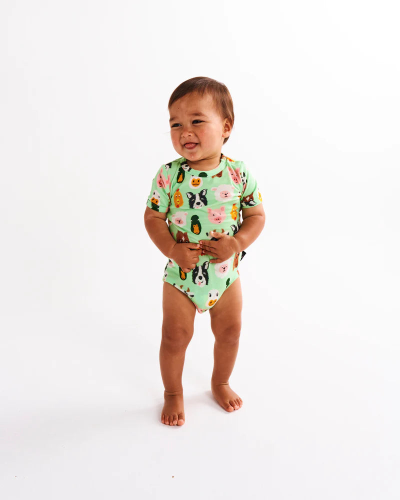 Kip and Co Organic Short Sleeve Romper
