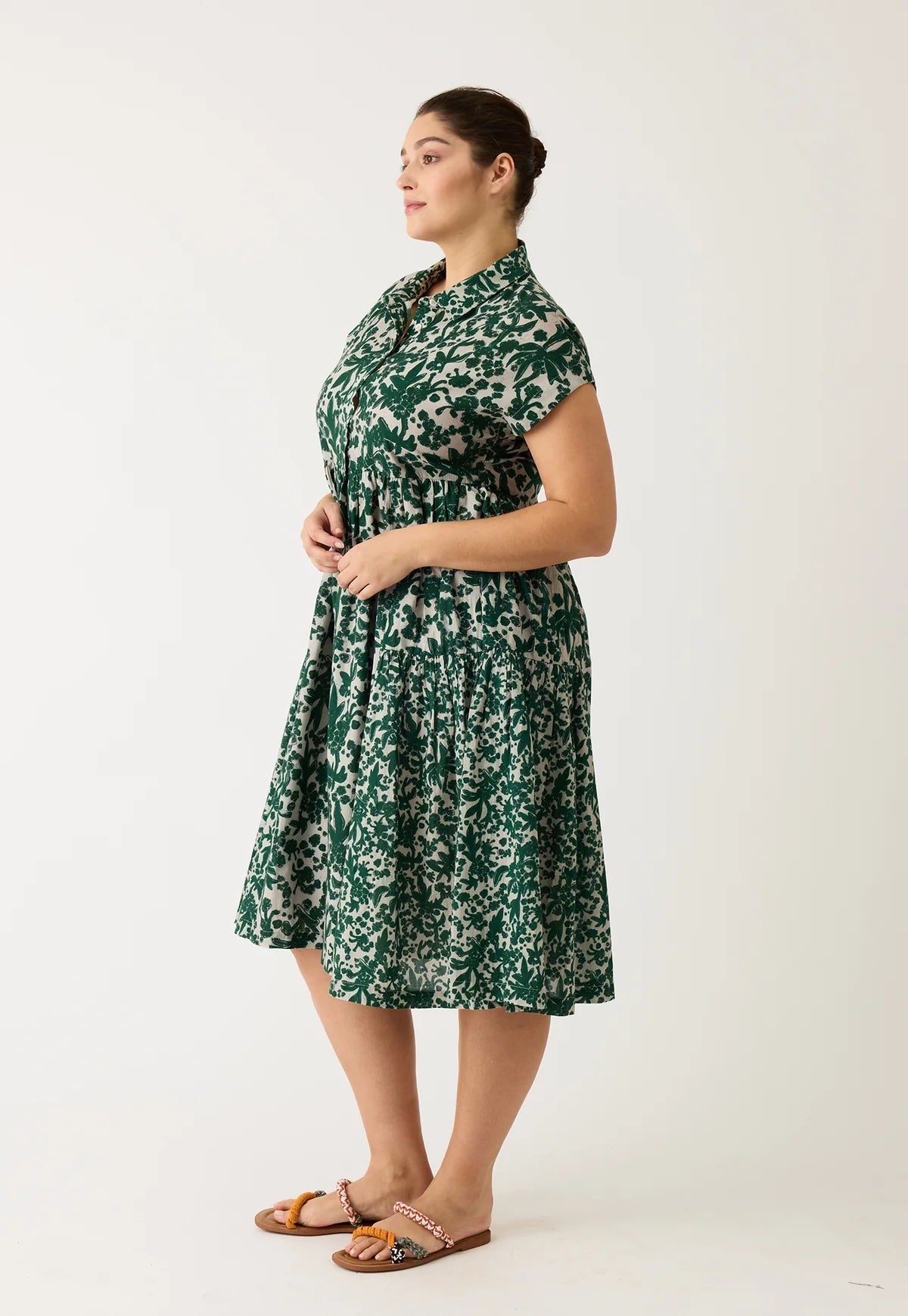 Nancybird Maja Dress - Parsley