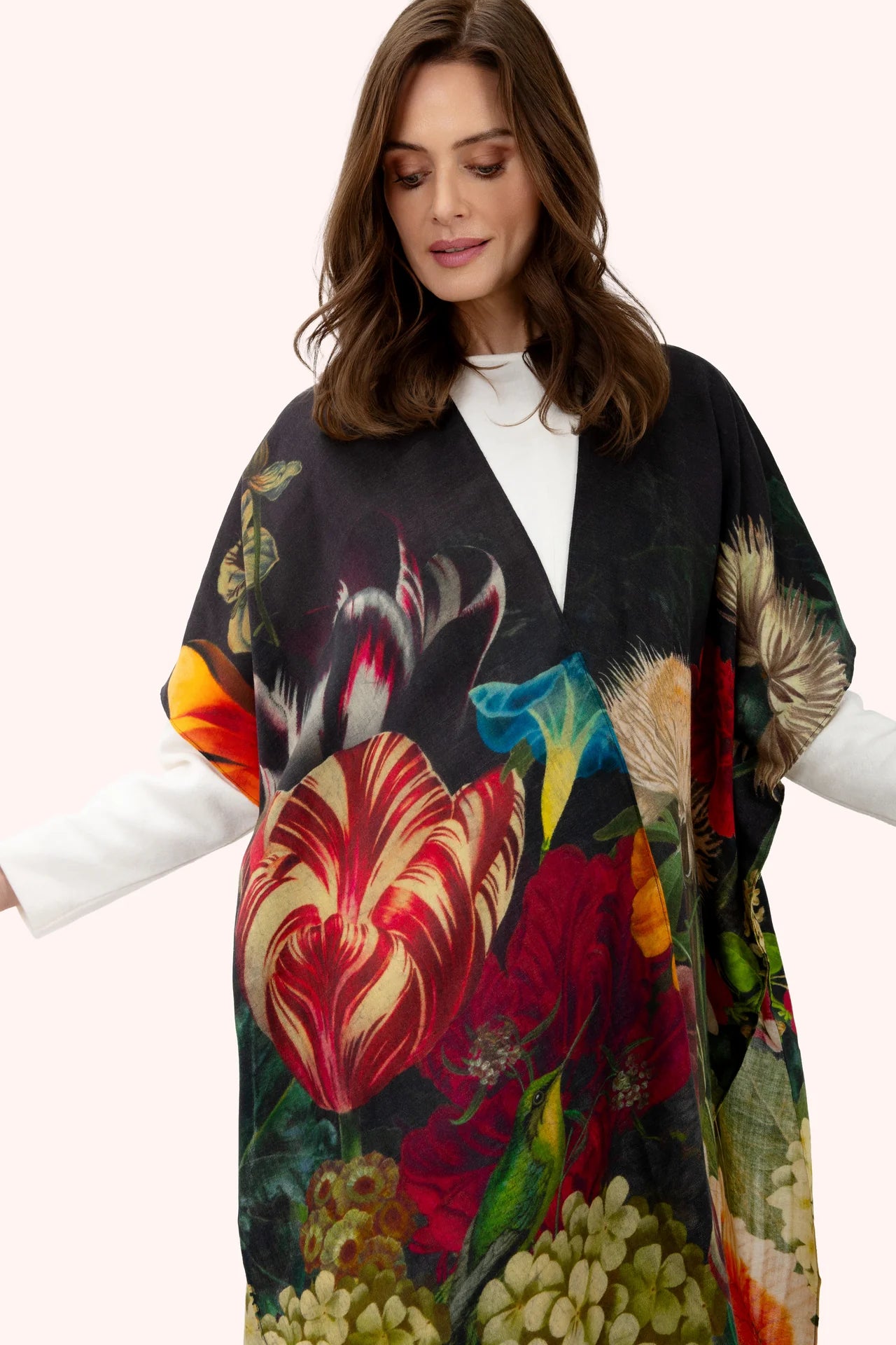 POWDER Wraparound Scarf - Opulent Florals