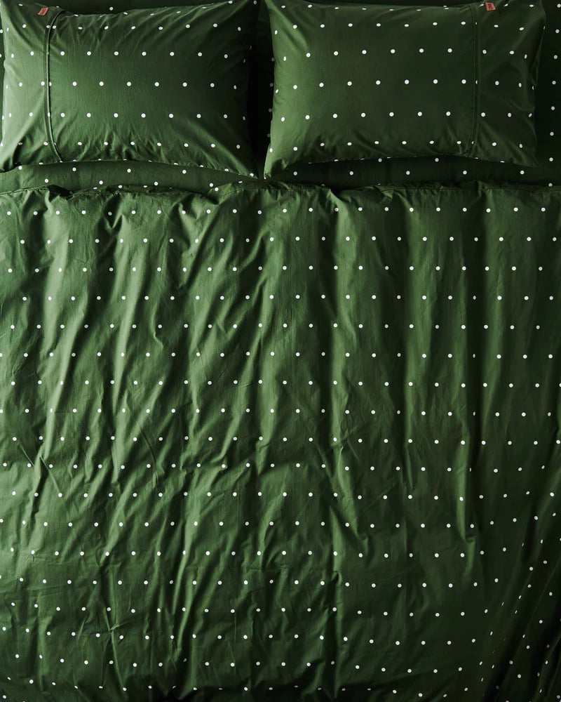 Polkadot Cactus Cotton Pillowcases