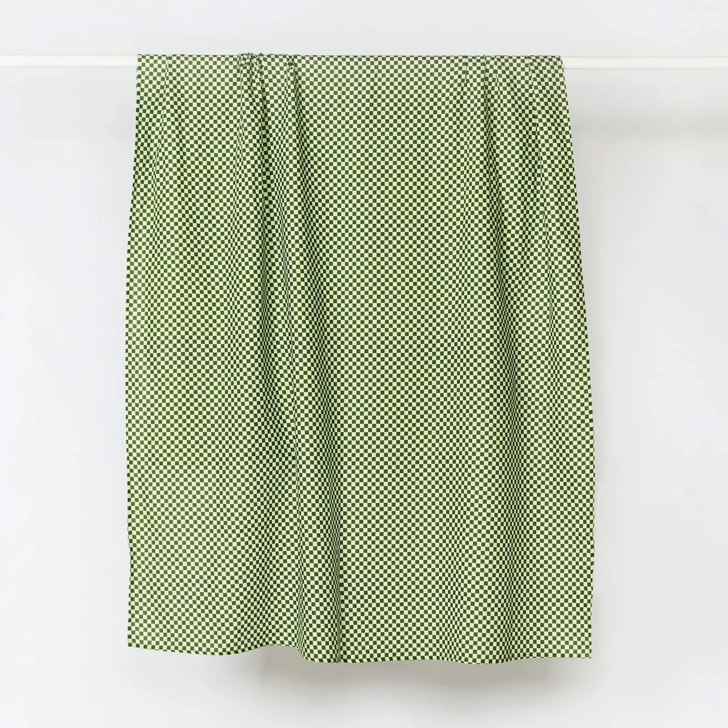Bonnie and Neil Tiny Check Linen Tablecloth