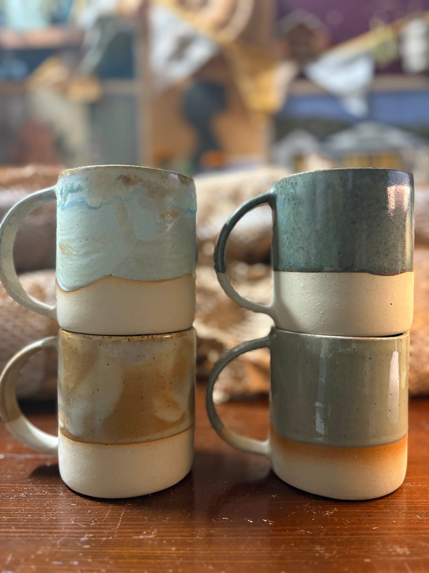 Kim Wallace Ceramic Tall Mug - Little Cove