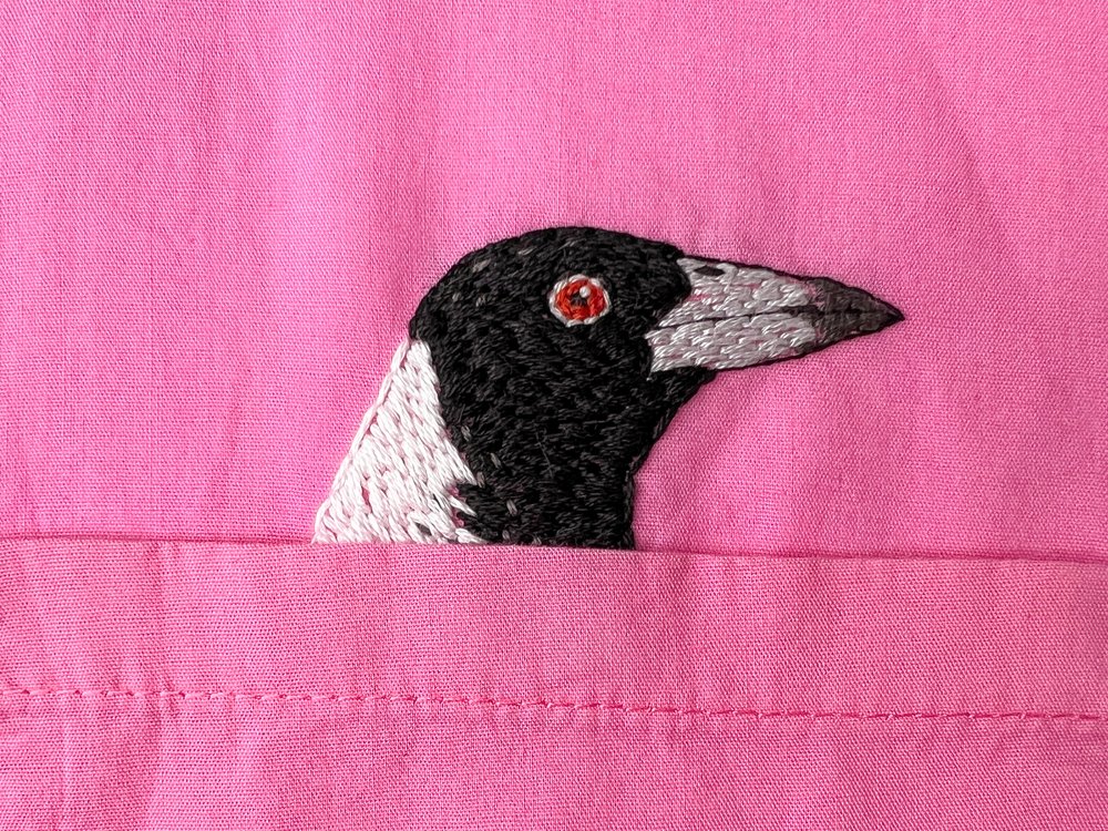 Lily Upton Magpie Stick and Stitch Kit