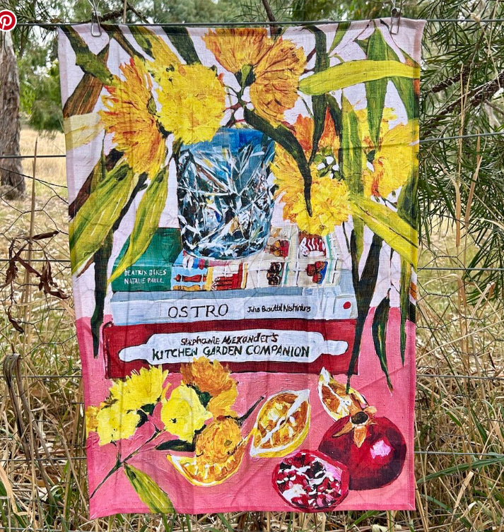 Emily Raubenheimer Artist Tea Towel