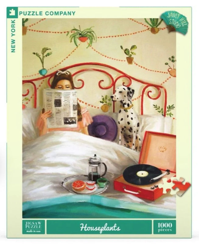 New York Puzzle Company - 1000 piece puzzle - Houseplants