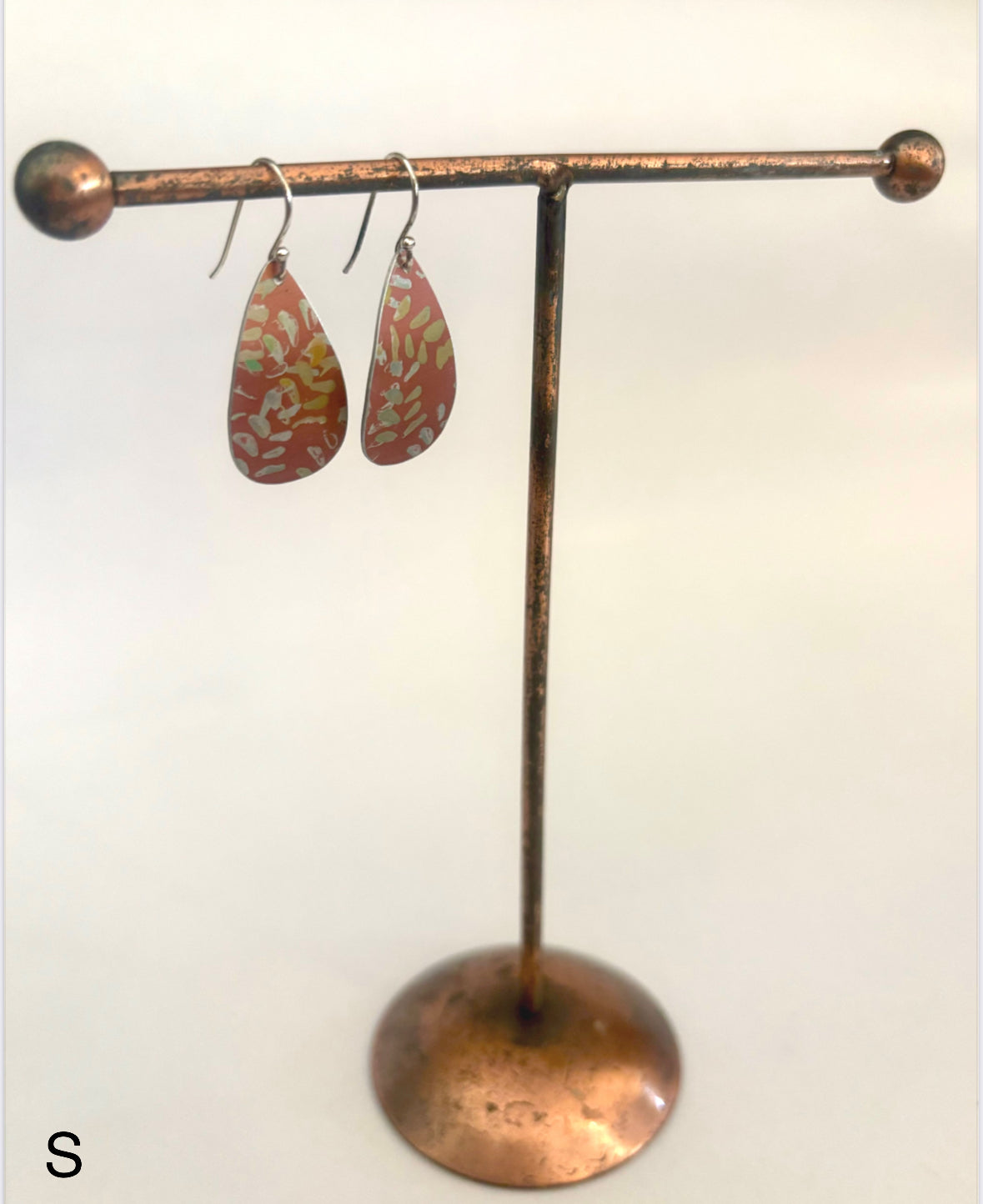 Dilkes-Hoffman Anodised Aluminium Earrings - medium size
