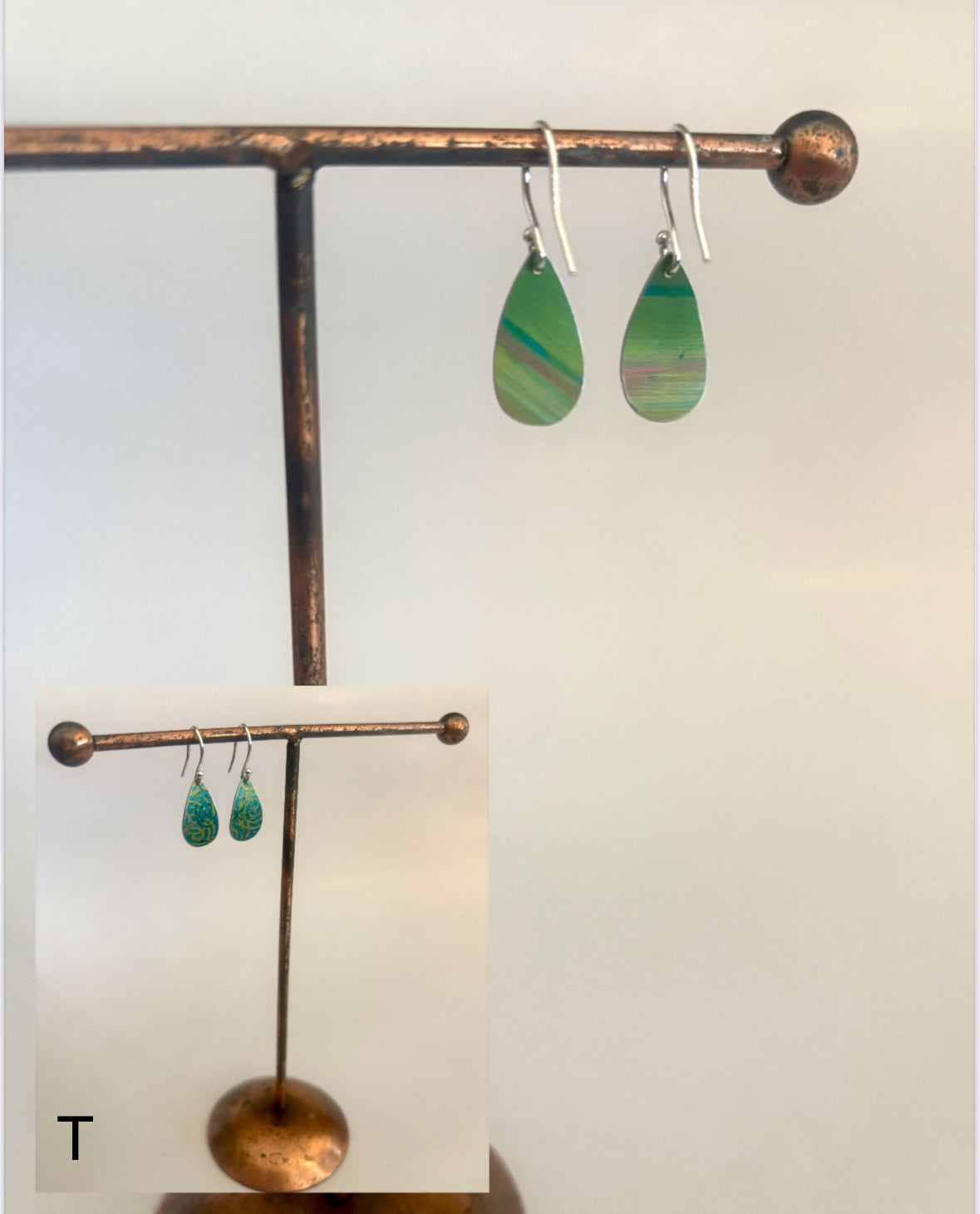 Dilkes-Hoffman Anodised Aluminium Earrings - small
