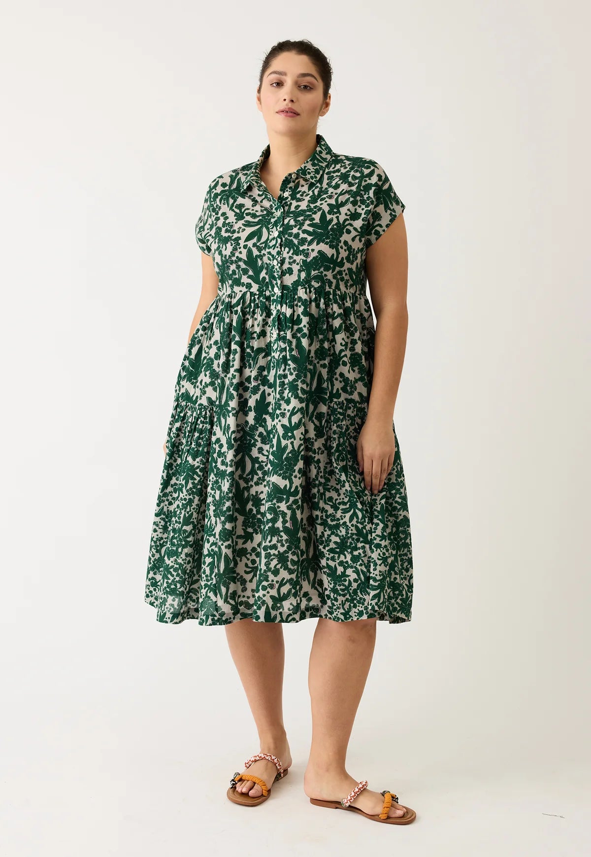 Nancybird Maja Dress - Parsley