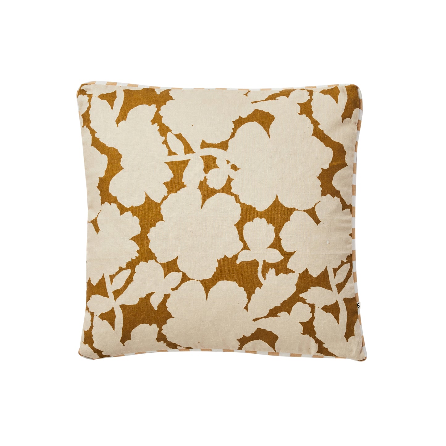 Bonnie and Neil Daphne Mustard Cushion - 50cm