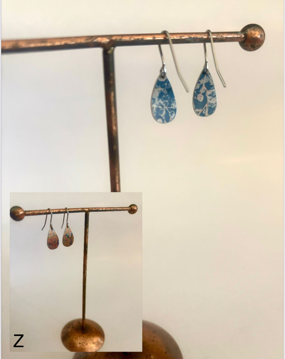 Dilkes-Hoffman Anodised Aluminium Earrings - small