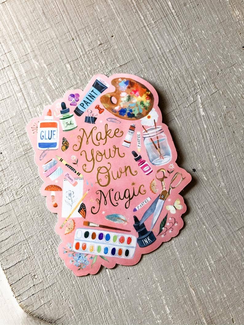 Katie Daisy ‘Make Your Own Magic’ Sticker