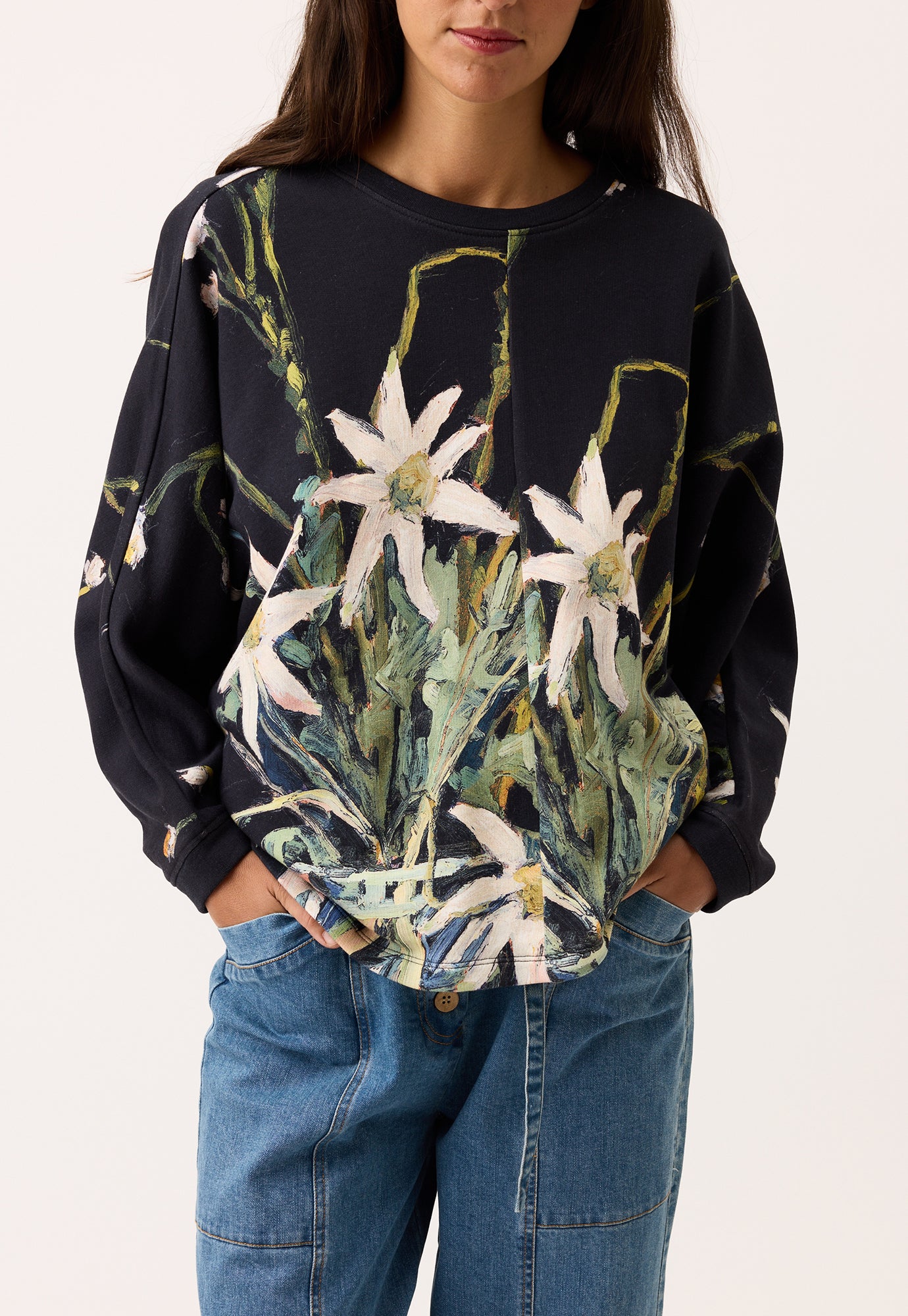 Nancybird Dahlia Batwing Sweater - Still Life