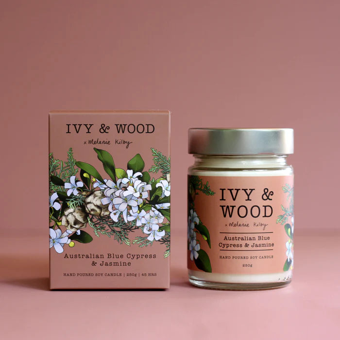 Ivy and Wood candles