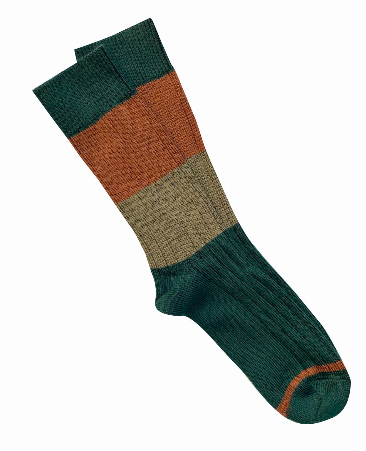 Tightology Chunky Rib Stripe Merino Wool Socks