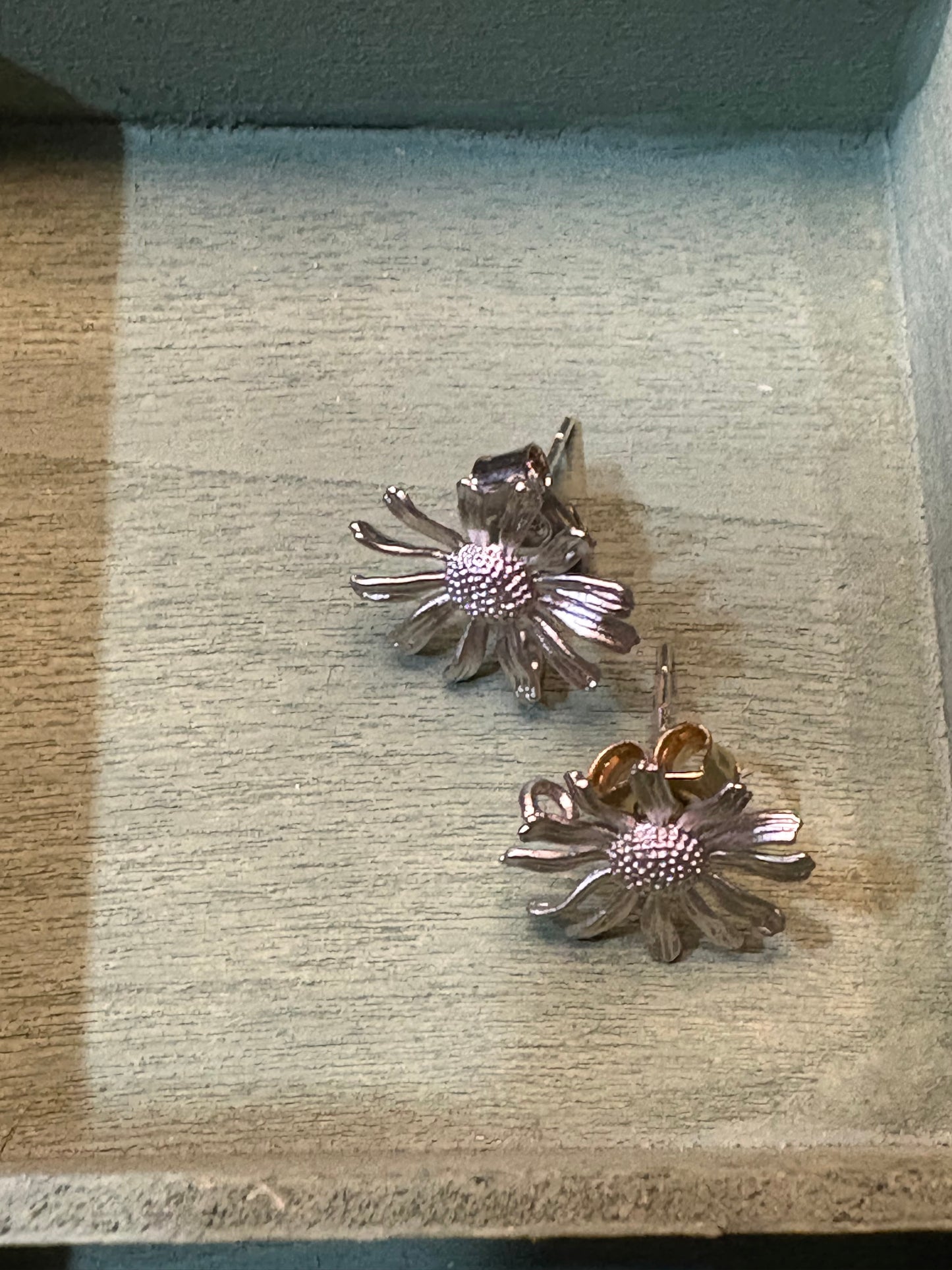 Daisy Stud Earrings (silver)