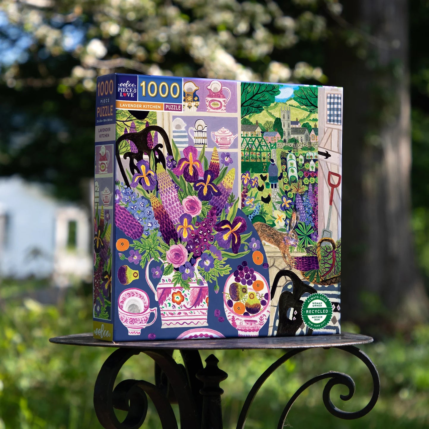 Eeboo 1000 piece puzzle - Lavender Kitchen