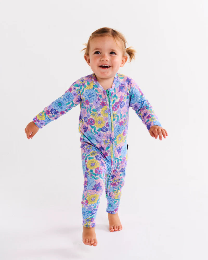 Kip and Co Organic Long Sleeve Zip Romper