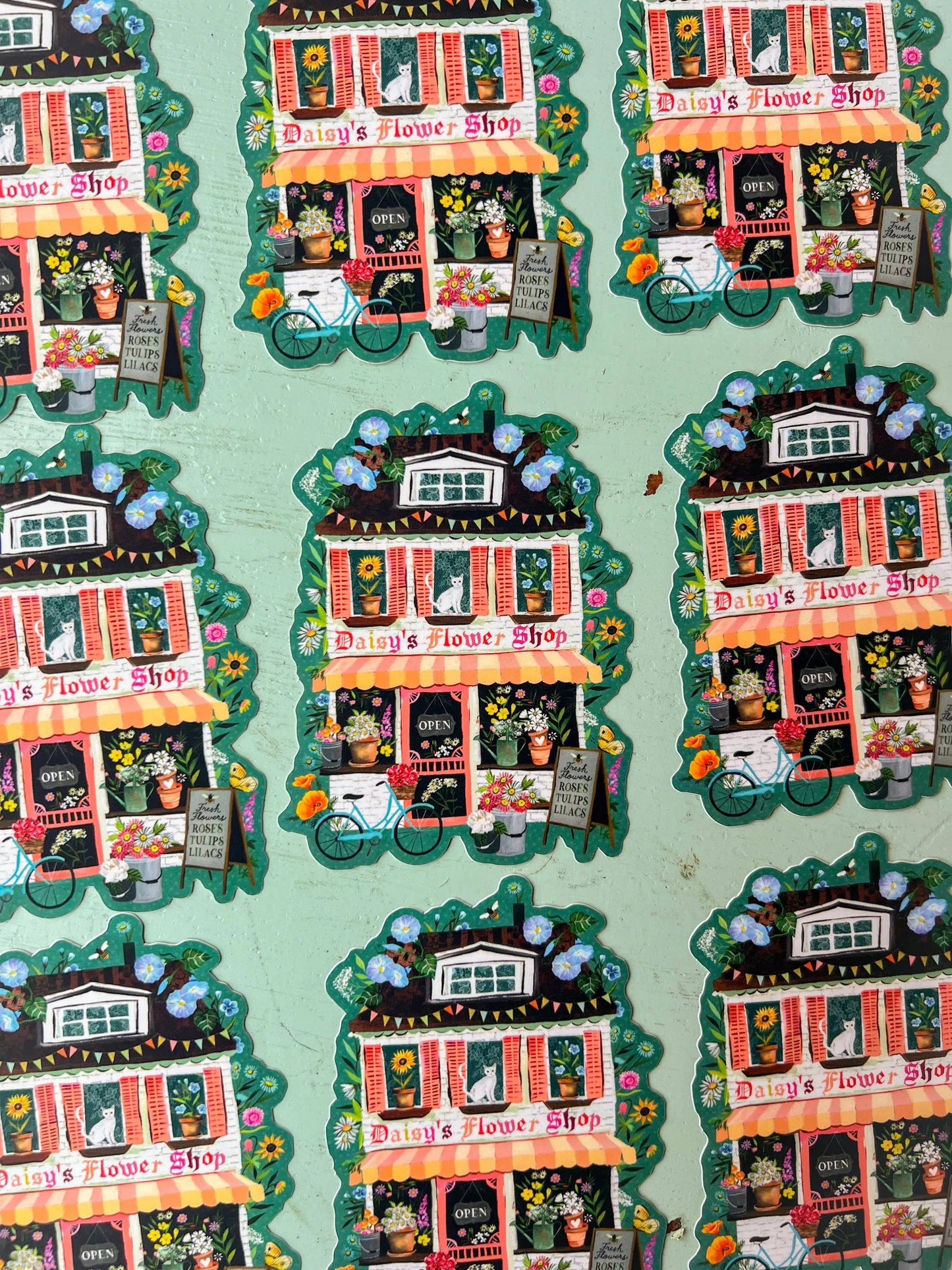 Katie Daisy ‘Flower Shop’ Sticker - Matte