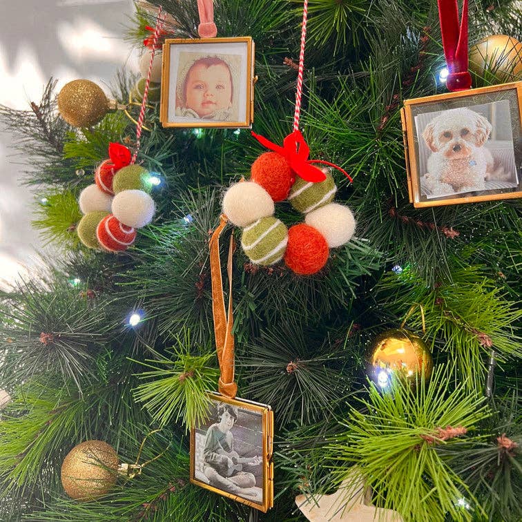 Festive Fresheners - STRIPES - Reusable Scented Ornaments