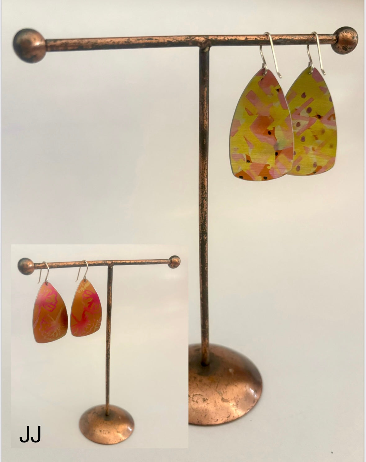 Dilkes-Hoffman Anodised Aluminium Earrings - extra large