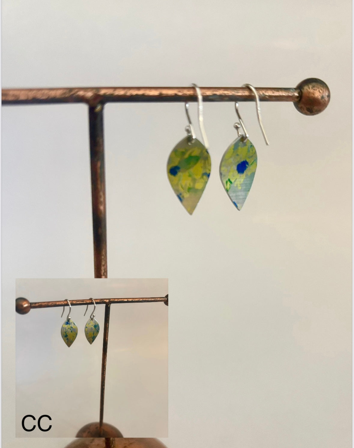 Dilkes-Hoffman Anodised Aluminium Earrings - small