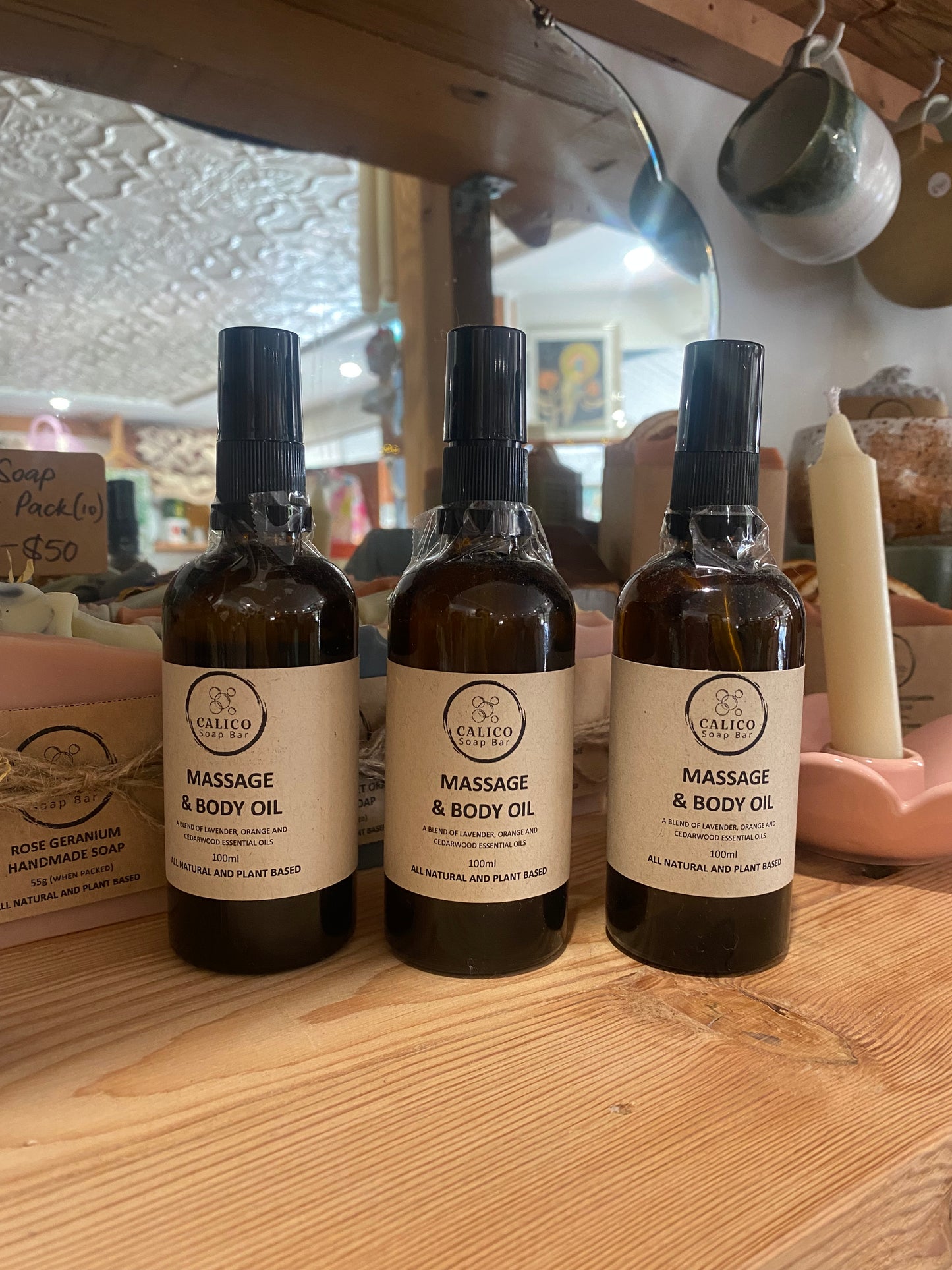 Calico Massage and Body Oil (100ml)