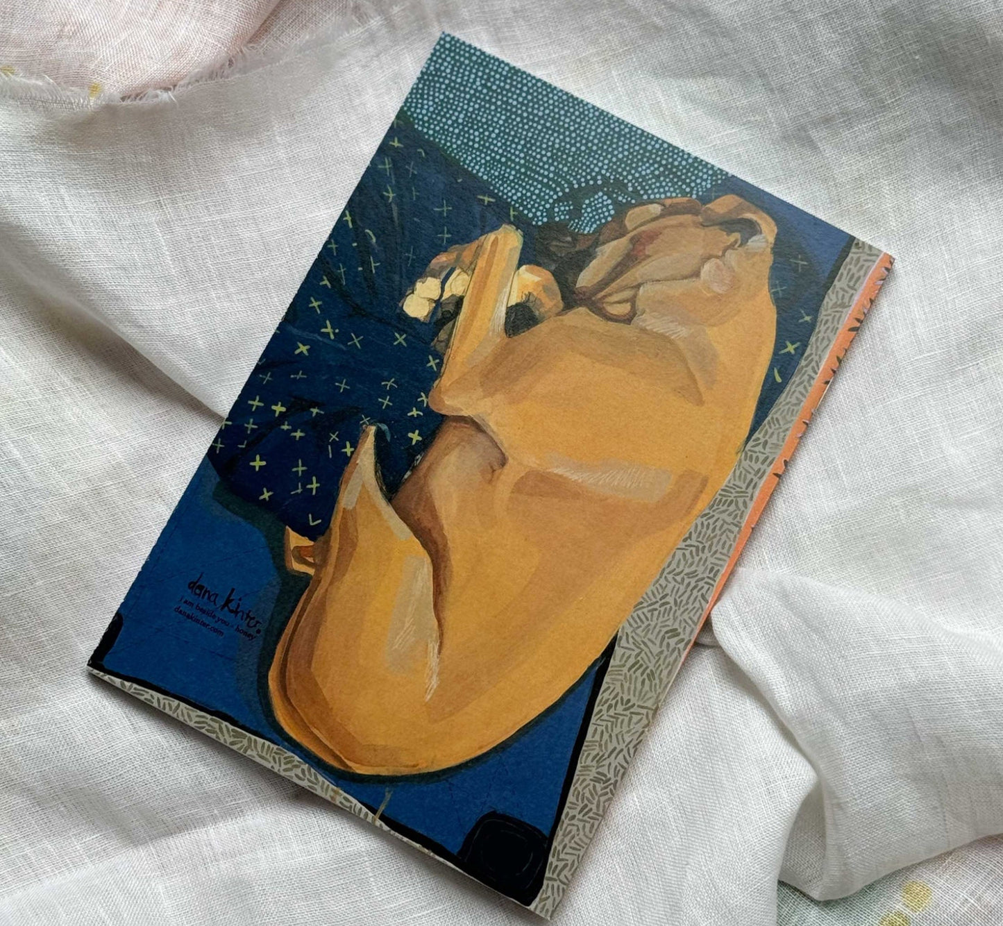 Dana Kinter A5 blank notebook
