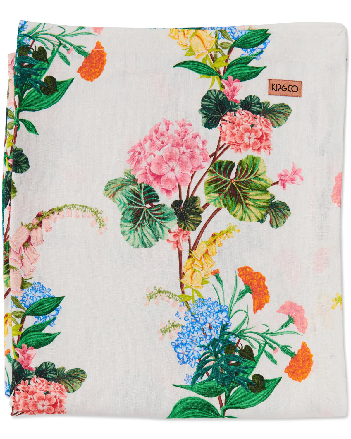 Kip & Co Bouquet Beauty Linen Tablecloth Standard
