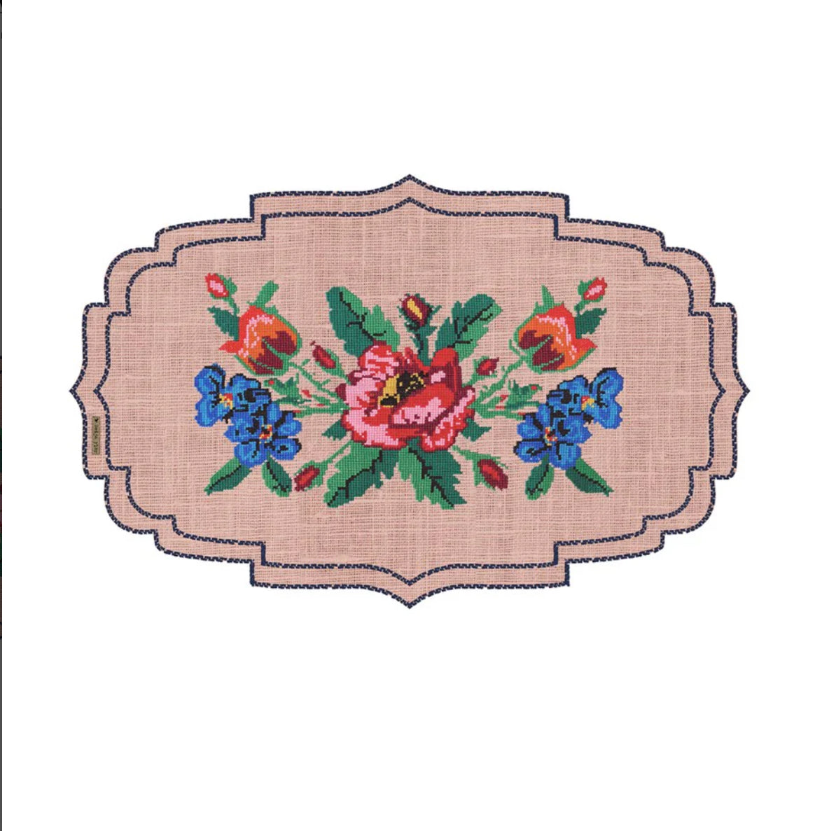 BEIJA FLOR - GOBELIN POWDER CUTOUT VINYL PLACEMAT
