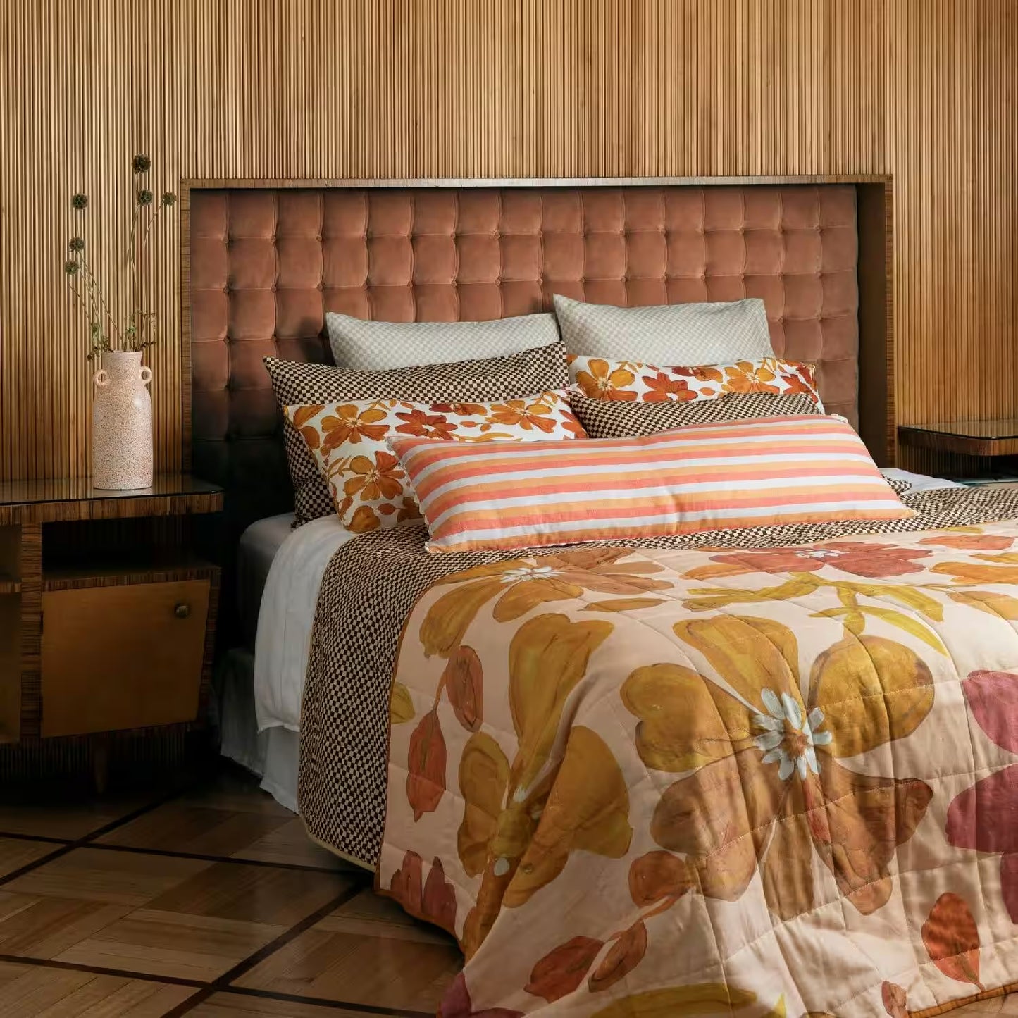 Small Dogwood Rust Pillowcases