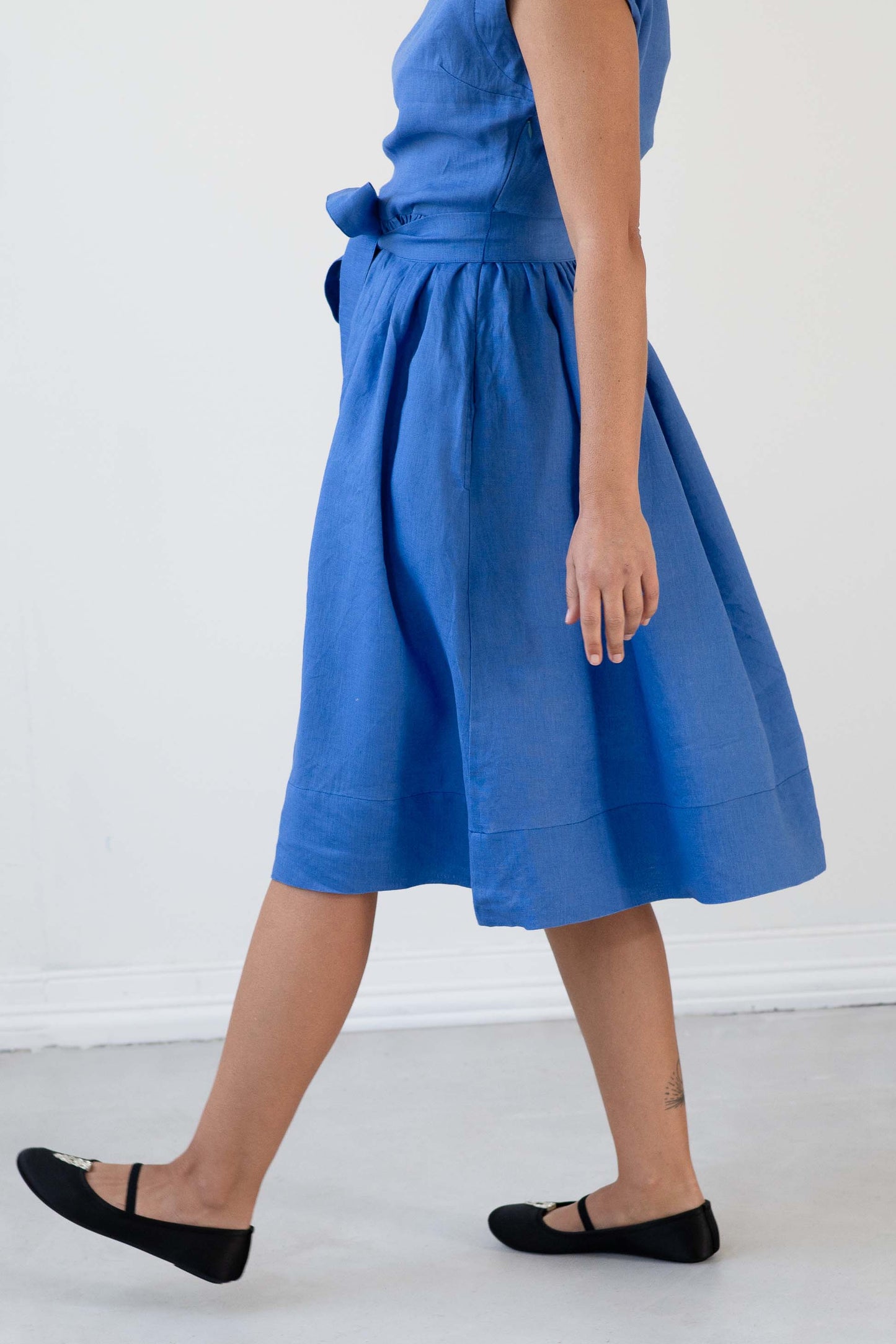 Lazybones Jane Dress - Lapis