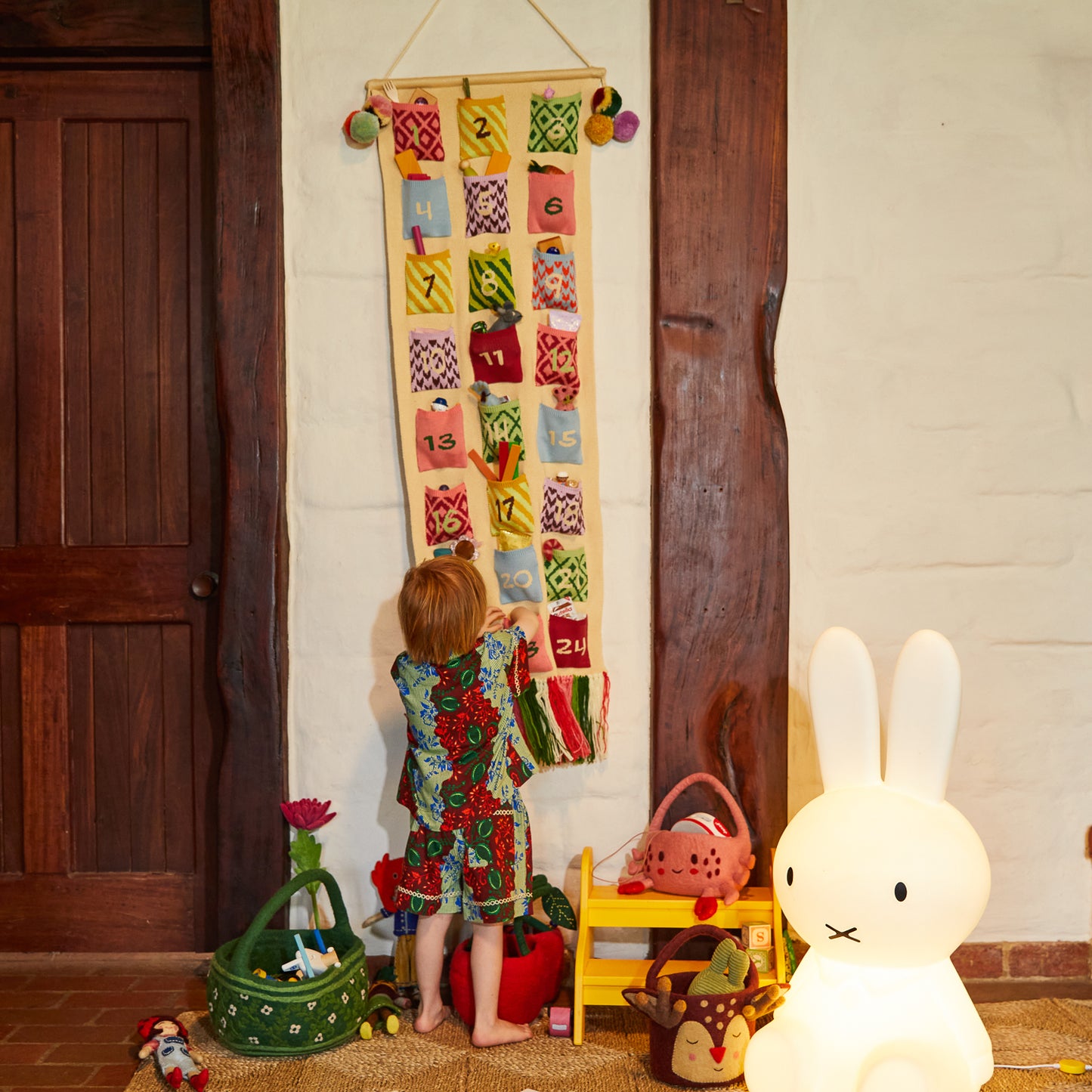 Sage and Clare Palmina Knitted Advent Calendar