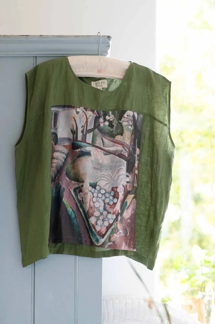 Lazybones Peggy Top - Garden