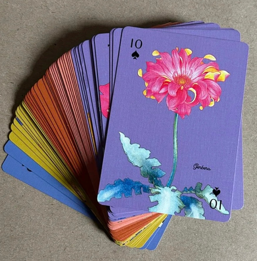 Adriana Picker Botanical Playing Cards