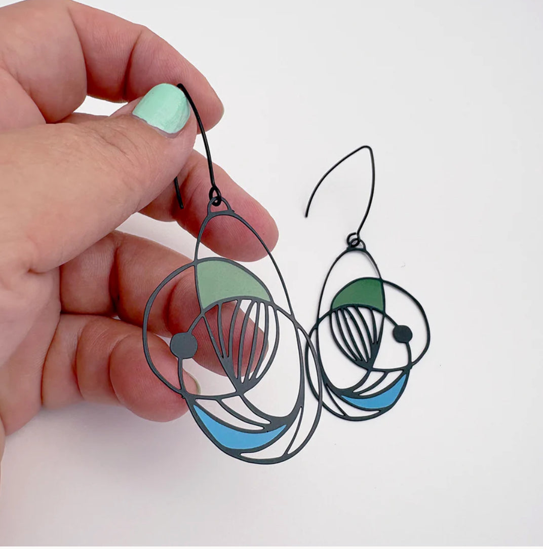 Denz earrings -Art School Drop Out - Cool