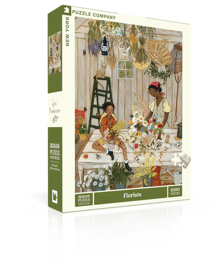 New York Puzzle Company - 1000 piece puzzle - Florists