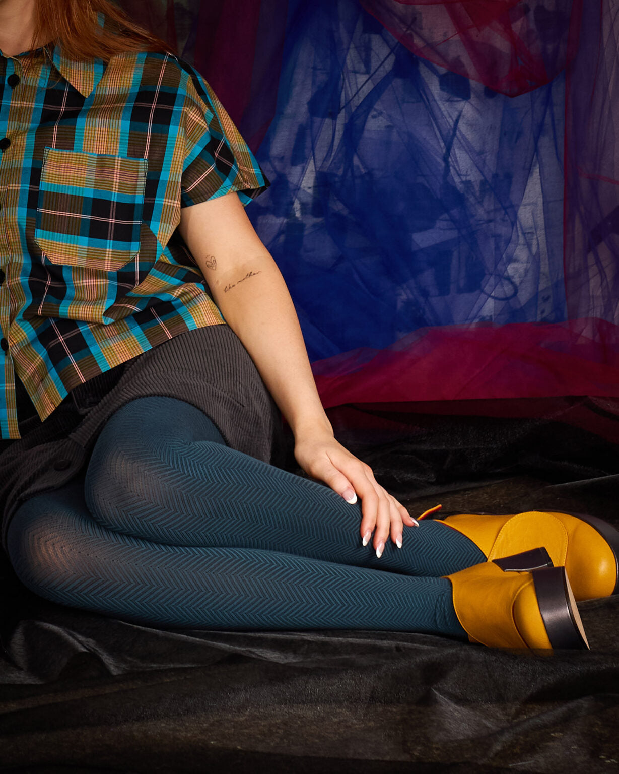 Tightology Weave Organic Cotton Tights