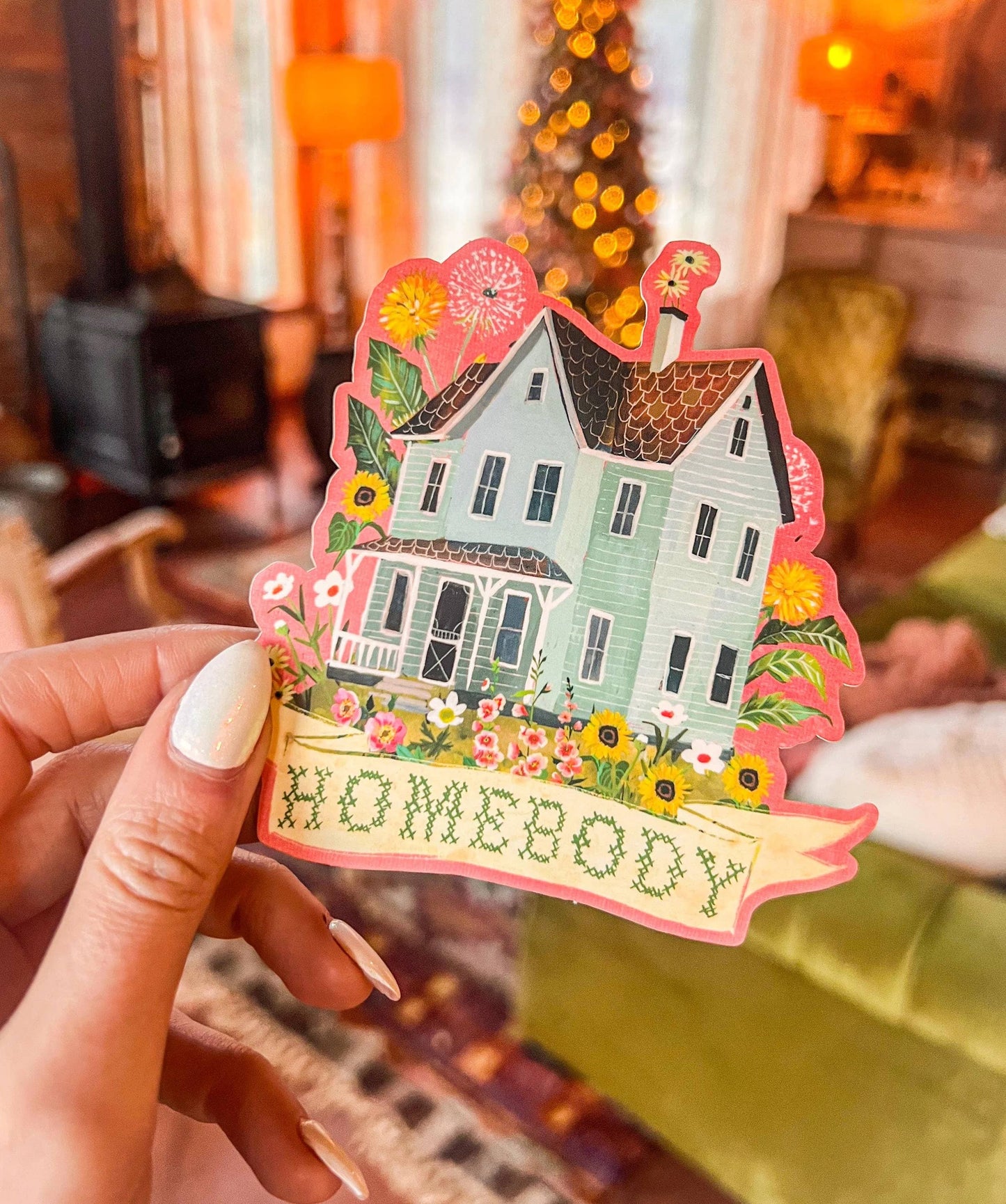 Katie Daisy ‘Homebody’ Matte Sticker