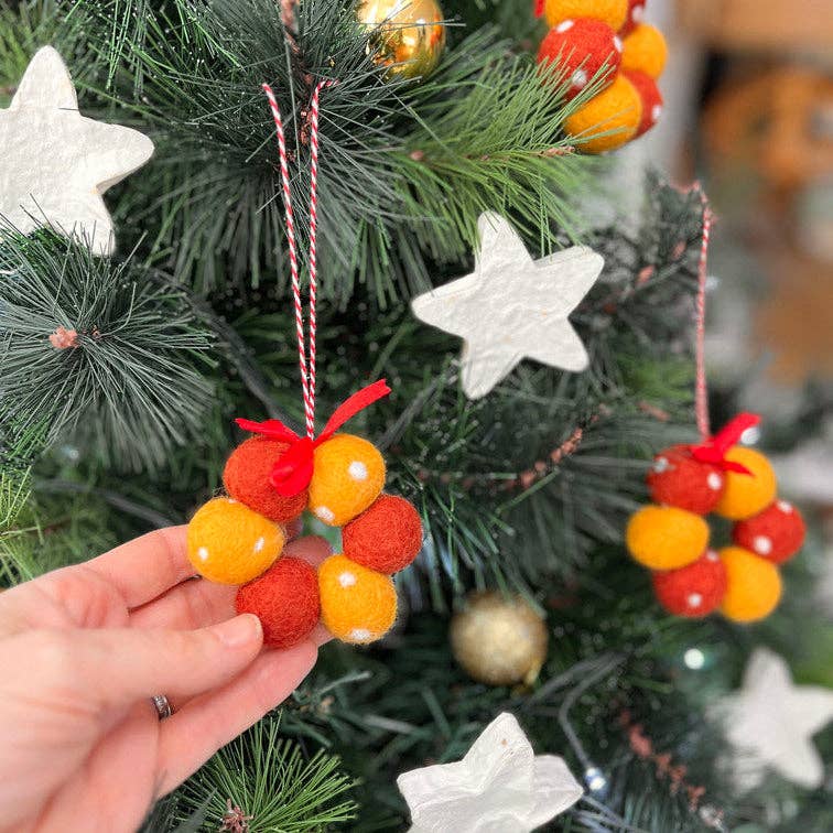 Festive Fresheners - POLKA DOTS - Reusable Scented Ornaments