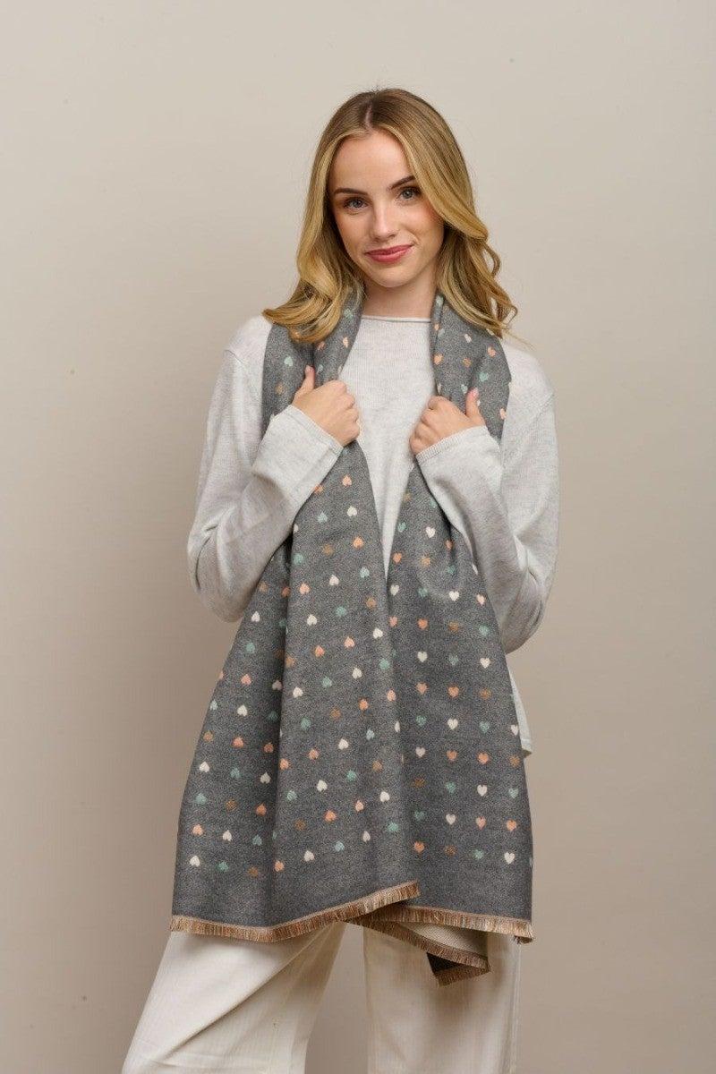 Mini Heart Scarf - various colours