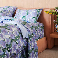 Tumbling Flowers Organic Cotton Quilt Cover