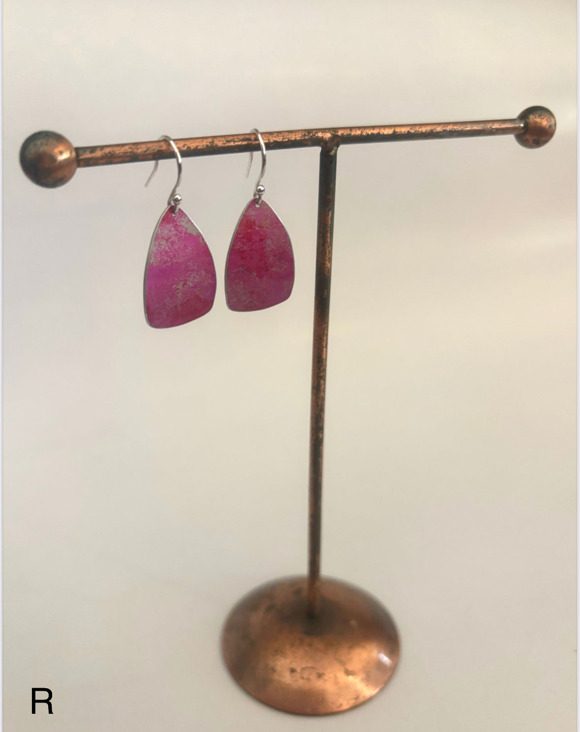 Dilkes-Hoffman Anodised Aluminium Earrings - medium size