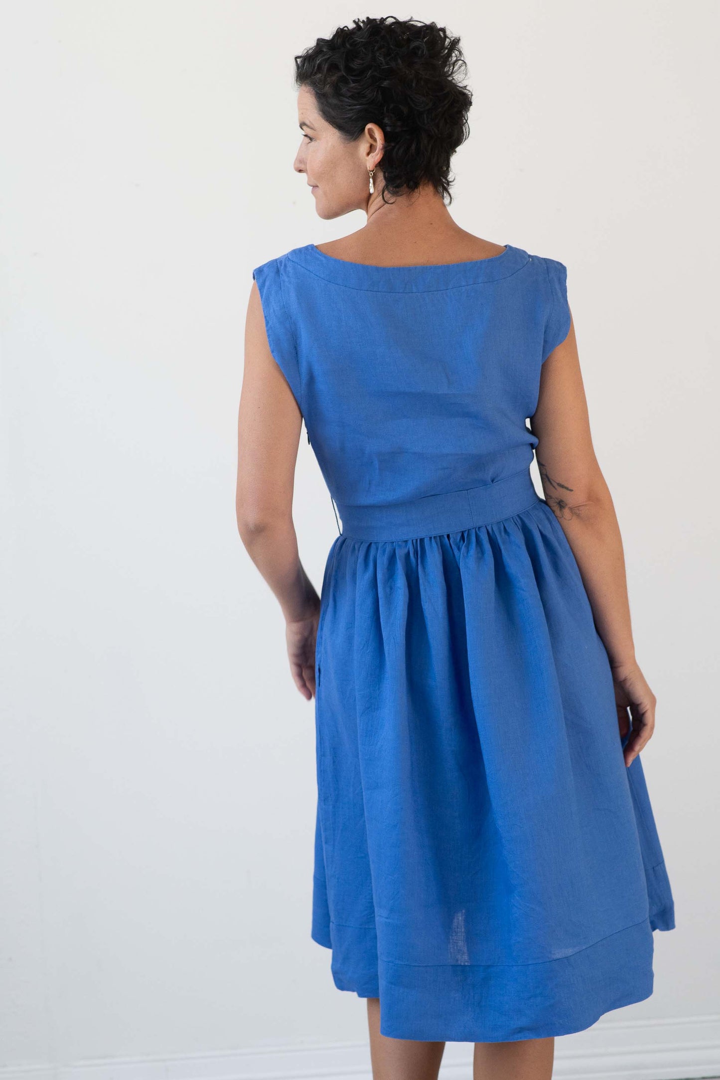 Lazybones Jane Dress - Lapis