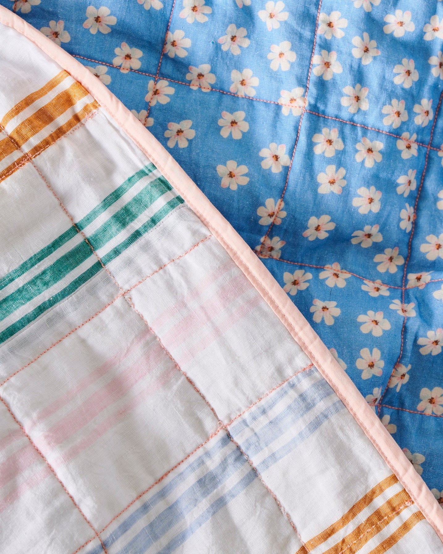 Lazy Sunday Linen Bedspread