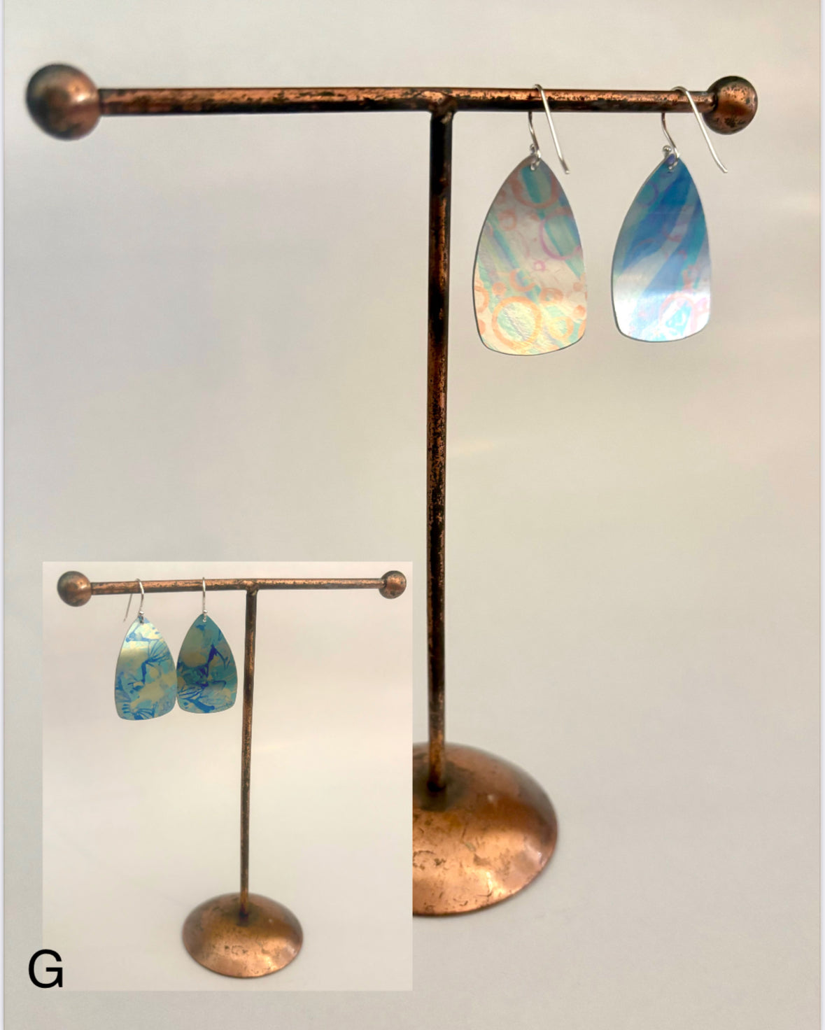 Dilkes-Hoffman Anodised Aluminium Earrings - large