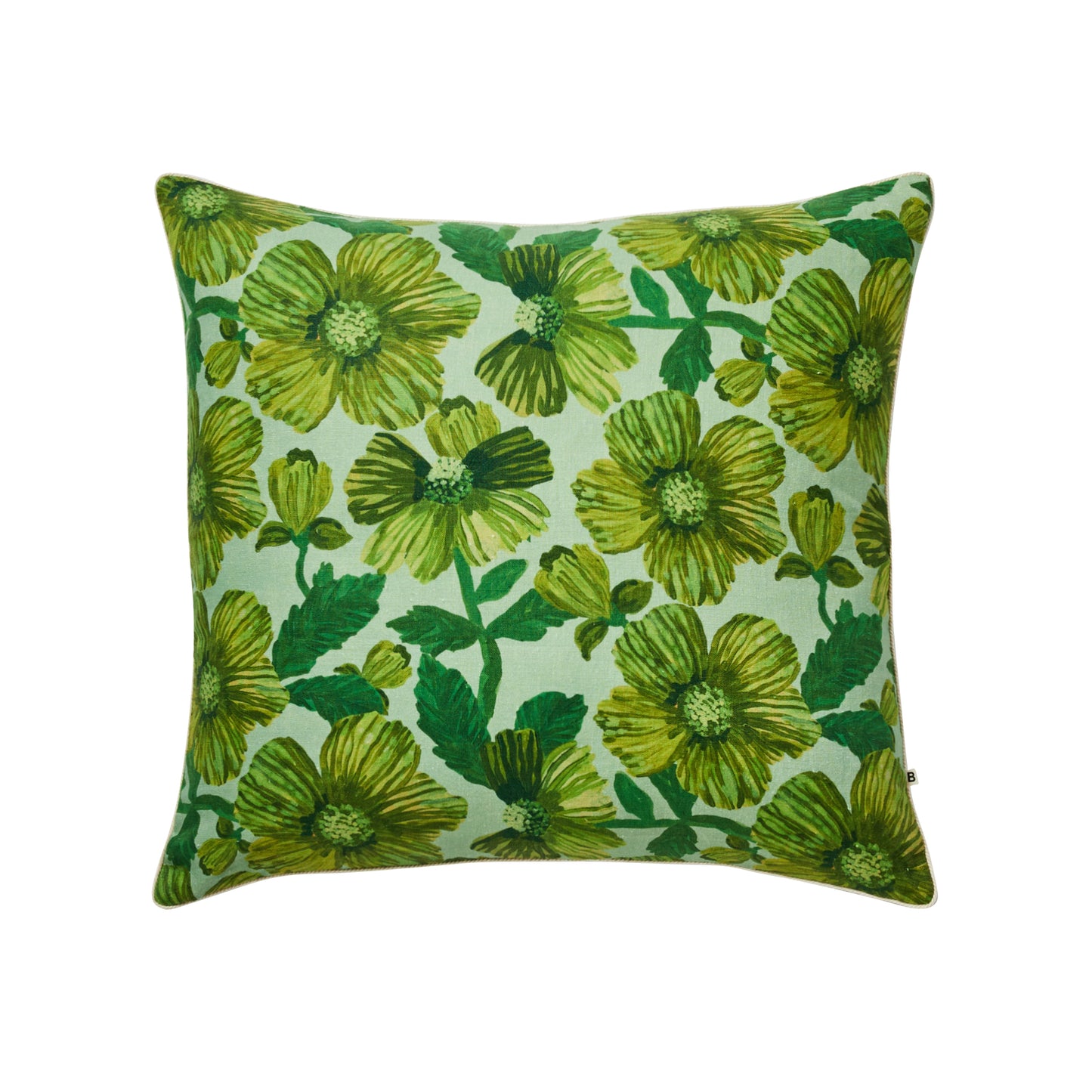 Bonnie and Neil Woodlands Sage Cushion - 60cm