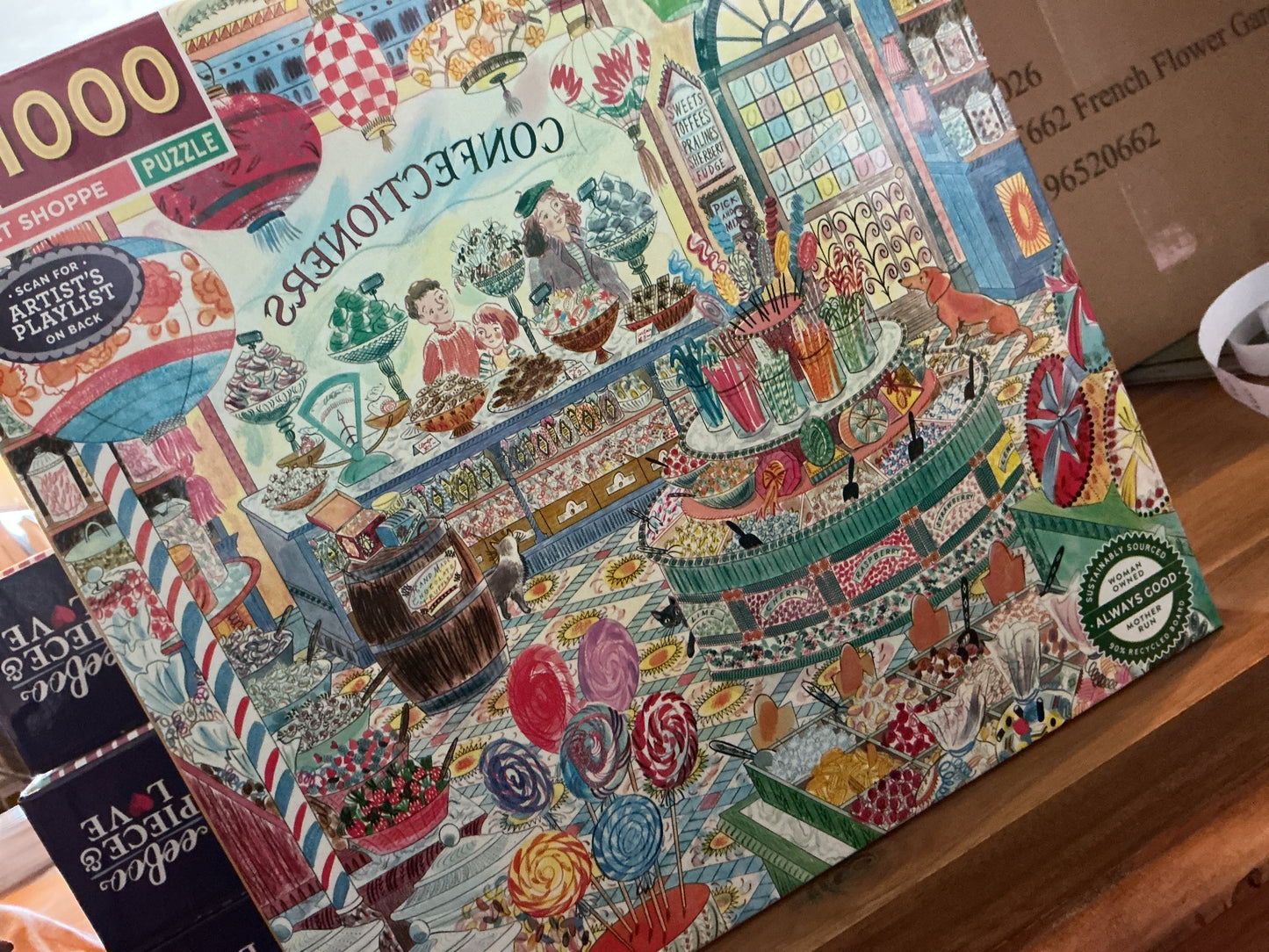 Eeboo 1000 piece puzzle - Sweet Shoppe